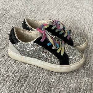 Girls Steve Madden Glitter Shoes Free Shipping